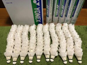 YONEX バドミントンシャトル 中古 120個 ノック用 トスバッティング用