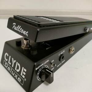 【国内正規品 美品】 Fulltone CLYDE Deluxe WAH バッファー付き TRIPLE VOICED フルトーン ワウ ペダル 廃盤 ミュゼットジャパン 正規品 