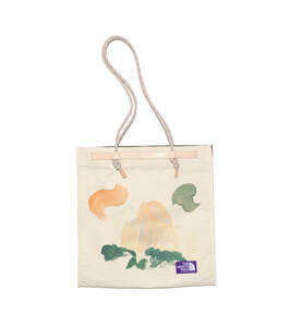 nanamica (na Nami ka) - The * North Face * purple lable straw ru tote bag mountain .... collaboration complete sale goods ( tag attaching new goods unused goods )