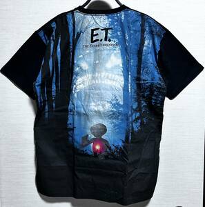 Design Tshirts Store graniph (グラニフ) - 宇宙船 (E.T.) - 半袖 Tシャツ Lサイズ 男女兼用 SF 映画 スピルバーグ (タグ付 未使用品)