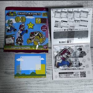 Bandai -Super Mario Super Mario Marcy Magnets "Mario" Магнит без магнита Shokugan Gum !!