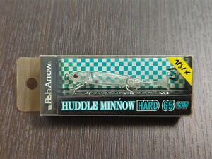 【新品 M01 ALL CLEAR】 フィッシュアロー ハドルミノーハード Fish Arrow HUDDLE MINNOW HARD 65 SW 6.5cm # メバル ライトゲーム ソルト