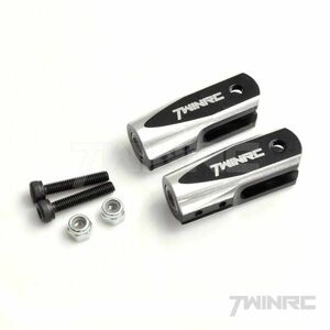 『ネコポス対応250円』 ◆特価セール◆ TWINRC450FBL DFC メタル メインローターホルダー ブラック