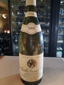 Domaine de la tour vaubourg Chablis Grand Cru Grenouilles 1991 シャブリ　特級畑　グルヌイユ