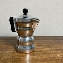未使用品 ALESSI エスプレッソ コーヒーメーカー MOKA ALESSI 6カップ用 AAM33/6 アレッシィ モカ 珈琲 カフェ Espresso coffee maker_画像3