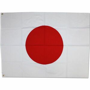 日の丸国旗(日本国旗) 綿100% 天竺 約70cm×約105cm