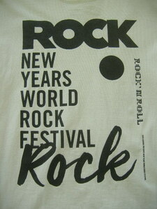 new year world rock festival～内田裕也～ロンT～L～古着～アナーキー～ジョー中山～仲野茂～シーナ&ザ・ロケット～鮎川誠～安岡力也
