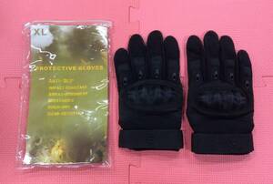 [M3180/60/0]PROTECTIVE GLOVES* black * Pro tech tib glove *.tore* training * diet * fitness * gloves * slip prevention 