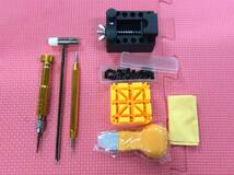 【M3046/60/0】時計修理ツールキット★修理ツールキット★工具★ケースオープナー★Watch Repair Tool Kit★専用ケース,説明書付き★_画像5