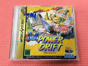 【GM3197/60/0】SSソフト★パワードリフト★POWER DRIFT★レース★セガサターン★SEGA SATURN★セガ★レトロゲーム★説明書付き★