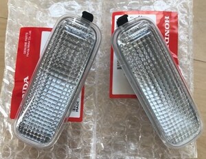 シビック Type-R ホンダ 純正 タイプR EK9 クリア サイド ウィンカー マーカー 左右セット RH LH Clear Side Marker Lenses HONDA Genuine