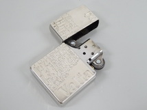 1998年製 ZIPPO ジッポ Valiant バリアント レンガ柄 シルバー 銀 オイル ライター 喫煙 USA_画像3