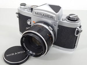 ジャンク MIRANDA ミランダ FV 一眼レフ フィルムカメラ AUTO MIRANDA オートミランダ レンズ 1:1.9 f=50mm カメラ