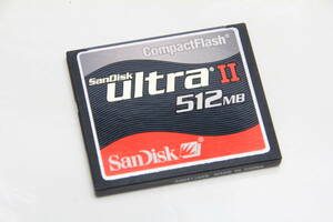 512MB CFカード SanDisk Ultra ll コンパクトフラッシュ 