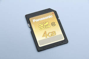 4GB SDHCカード　Panasonic パナソニック　class10
