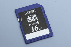 16GB SDHC カード　I O DATA