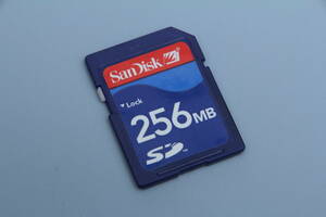 256MB SDカード SanDisk 