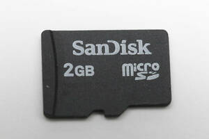 2GB microSD カード SanDisk