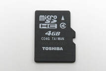 4GB microSDHC カード TOSHIBA_画像1