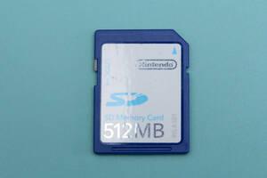 512MB SDカード　Nintendo　任天堂