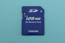 128MB SDカード　TOSHIBA_画像1