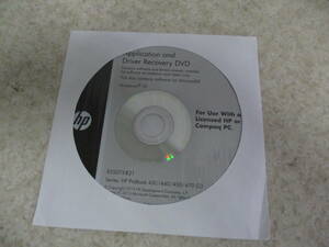 hp Windows10Driver Recovery DVD のみ★未開封品★No:716