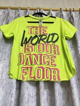 ZUMBA ズンバ シャツ リメイク Tシャツ 正規品 トップス カットソー ダンス dance エアロ フィットネス レッスン スタジオ ボクシング 仮装_画像5