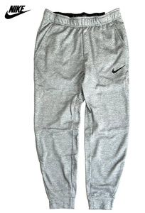 【新品】ナイキ Therma-FIT テーパード トレーニング パンツ【063：灰】XL サーマフィット フリース スウェット ロンパン NIKE NSW