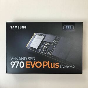 【未開封】Samsung (サムスン) ◆ M.2(Type2280) SSD PCI-Express Gen3 2TB 970 EVO Plus MZ-V7S2T0B/IT ◆Z-5 TD7おN-05