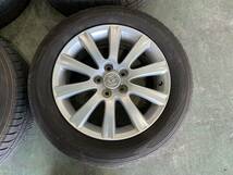 【溝多タイヤホイールセット】17x7J＋45 5H‐114.3 215/60R17 TOYO TRAMPATH MPZ マツダ MPV DBA-LY3P_画像3