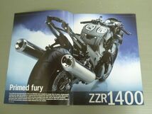 KAWASAKI カワサキ ZZR1400 英語 カタログ パンフレット チラシ 送料無料_画像2