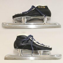 《中古》23.0cm SSS エクスサンエス スピードスケート靴 キングスパワー サビ・こすれあり 小学生 学校体育 中敷・サック・紐あり（西）_画像5