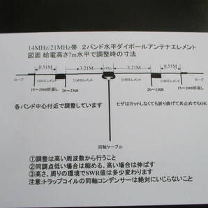 14/21M用 ダイポールアンテナ トラップコイル単品 自作/未使用の画像9