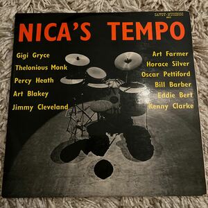 フランス盤　NICA's TEMPO art blakey gigi gryce kenny clarke LPレコード SAVOY6023