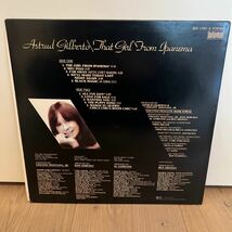 ドイツ盤　astrud gilberto the girl from ipanema LPレコード アストラッドジルベルト　イパネマの娘_画像2