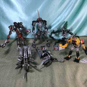 レゴ LEGO BIONICLE バイオニクル 8622 ニディーキ 8811 トーア・リカーン 8593 マクータ 8912 トーア・ハウキー 4個+おまけセット