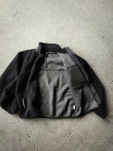 98年【美品/USA製】Patagonia RETRO-X ブラック size-S パタゴニア レトロX フリース ボア ブルゾン ジャケット R グリセード ダスパーカ_画像3