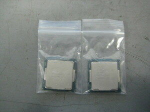 中古品!!!CPU Intel Corei3-9100×1個 と Corei3-9100T×1個 セット!!