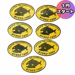 1円 ハイドロターフ HYDROーTURF ステッカー シール デカール 新品 ジャンク