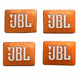 JBL スピーカー用エンブレム オレンジ (4個セット)
