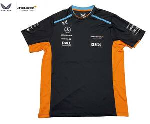 マクラーレン 2023 支給品 セットアップTシャツ AMGロゴ入り L 　 　非売品　　　ノリス　ピアストリ　F1　CASTORE