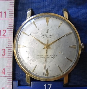 不動品 Junghans super ドイツ製 機械式手巻き時計 17石 84/S ユンハンス メンズ 腕時計 made in germany アンティーク ビンテージ 