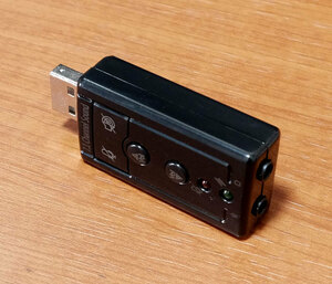 (訳あり)USB ステレオサウンドカード オーディオ変換アダプター