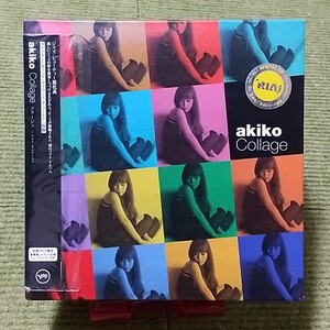 【名盤！】akiko Collage コラージュ ベストセレクション ベストCDアルバム best ジャズボーカル Around the world Funky Monkey Baby 