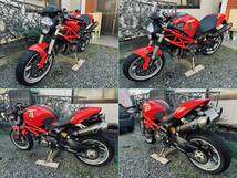 2009年 DUCATI MONSTER 1100 ドゥカティ ETC付 25,555 KM TERMIGNONI マフラー BABYFACE バックステップ 車検 R6/8まで。_画像6