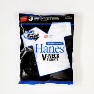 Hanes ヘインズ 青ラベル 3枚セット Ⅴネック Tシャツ 半袖 無地速乾 シワになりにくく丈夫で 白 M HM2125G メンズ 人気 おすすめ