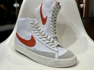 NIKE BLAZER MID '77 VNTG BQ6806-110 WHITE/MANTRA ORANGE-SAILナイキ ブレーザー ミッド ビンテージ SIZE8.5 26.5cm 定価¥ 14300 箱ナシ