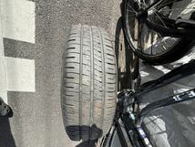 185/65R15◎15×6J 100/4H アルミホイールタイヤ山6〜7mm_画像8