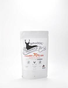 ビプロドッグ　エゾシカ７０　100g　[北海道産 鹿肉70％使用]　セミモイストタイプのグレインフリー　オールステージ(全犬種用）総合栄養食