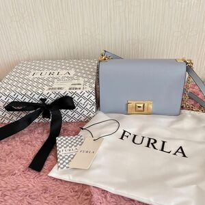 FURLA mimi クロスボディ ミミ ミニ 2way メトロポリス ショルダーバッグ ハンドルバッグ チェーン レザー